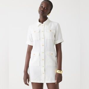 J.Crew Women’s Gamine shirtdress in linen